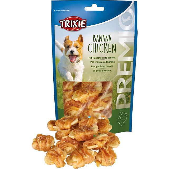 a0f1e4f14c45deac40fbd4e6cceba14913ff2eb4 PREMIO Banana Chicken, 100 g – Obrázok 1