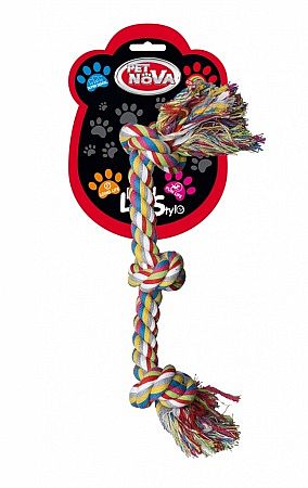 aa6156da20068d5f301e2bca6a5796cd3c3258a5 HRACKA - ROPE-3KNOT-38CM – Obrázok 1