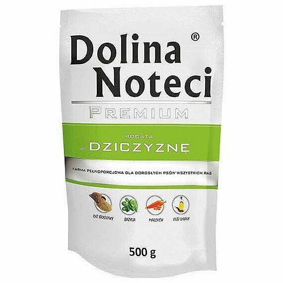 afc5c5c908aba83886915a59eedfea99aa4cd65c DOLINA NOTECI PREMIUM kapsička 500g - zverina – Obrázok 1