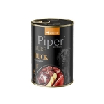 PIPER PURE konzerva pre psov s kačacím mäsom a jablkom 400g