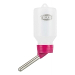 Water bottle with wire holder, plastic, 250 ml, sorted