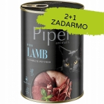 PIPER CAT Adult konzerva pre mačky s jahňacím mäsom 3×400g (2+1 zdarma)