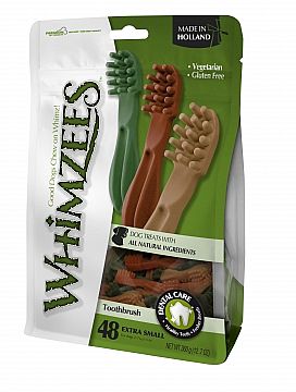 b4ce78fcc293038b248901ca15a9f12053d7f11f WHIMZEES Kefka XS 6,4cm/7,5g/ - 48ks Dental Snack – Obrázok 1