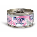 MONGE DOG kuracie mäso s hovädzím 95g pre psy