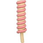Ice Twister, nanuk špirála s kuracími prsiami [70], 40 g, ružová