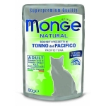 MONGE NATURAL tuniak v želé 80g kapsička pre mačky