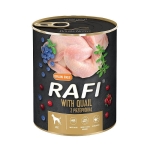 RAFI Grain Free konzerva pre psy s prepelicou 800 g