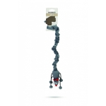 Hracka pre macky - myš na bungee 52cm