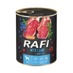 RAFI Grain Free konzerva pre psy s jahňacím mäsom 800 g
