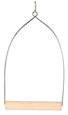 cb8a81fae96008643c8a7db820d172e735596b55 Arch swing, wire/wood, 15 × 27 cm – Obrázok 1