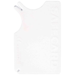 Safecard tick remover, plastic, 8 × 5 cm, white