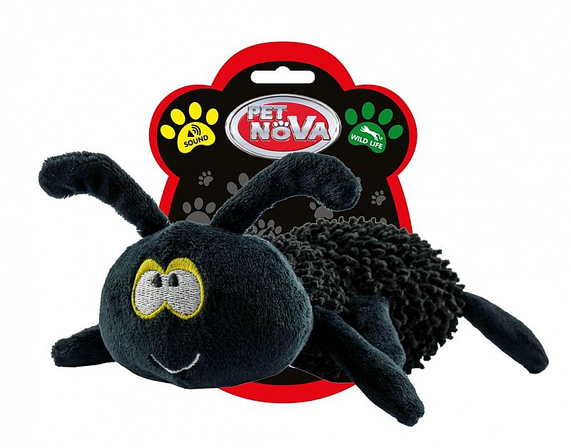 d3fb6724760b4fbed1e220011e8897ee9a8d174b HRACKA - PLU SPIDERBLACK 22 cm – Obrázok 1