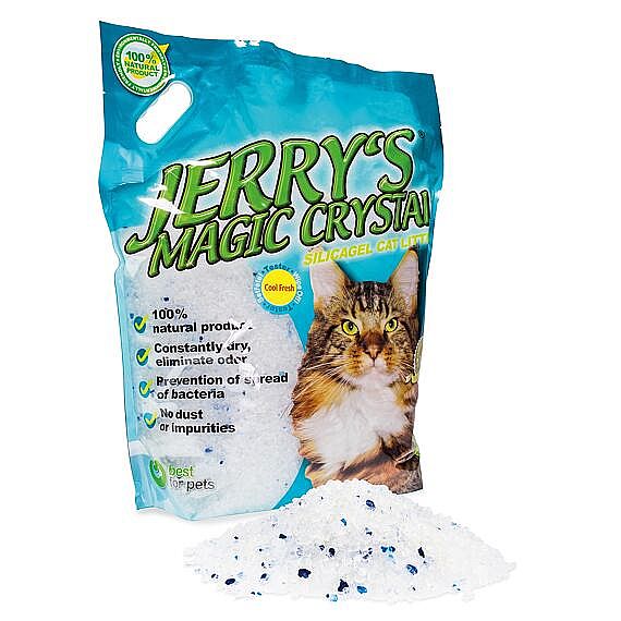 d4a716774bdeeaf2b7c44b148baca6e5f9464726 Jerrys Magic Crystals Cool Fresh 8l silikagél – Obrázok 1