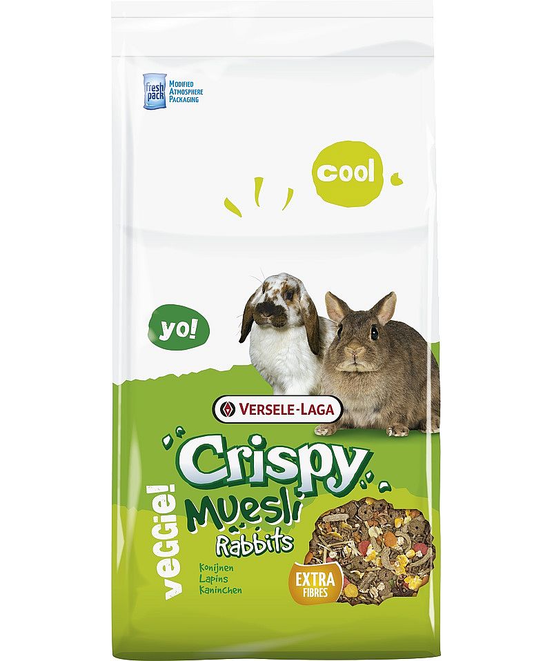 dfc8b4648b43ffa002dad5b12d34c5ef879cfc20 VL CRISPY Muesli Rabbits 1kg – Obrázok 1
