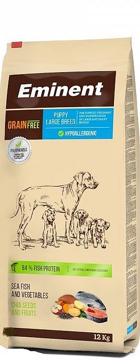 e344d1070074ac0ff403e122448828cbb9acbcfb Eminent Grain Free Puppy Large Breed 12kg – Obrázok 1