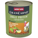 Konzerva GRANCARNO Superfoods 800g - morka, mangold, šípky, ľanový olej