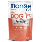 MONGE GRILL s lososom 100g kapsička pre psy