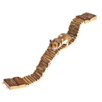 Ladder, hamsters, bark wood, 55 × 7 cm