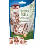 PREMIO Fish Chicken Rolls, chicken/pollock, 50 g