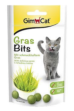 f3d38dcfac5febc7b2bb3ccd9e1a15639f29ee18 GIMCAT GRAS BITS tabl.s travou 40g – Obrázok 1