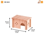 SIN 4642 WODDEN HOUSE  HAMSTER