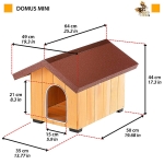 KENNEL DOMUS MINI 47 x 61 x v 44 cm