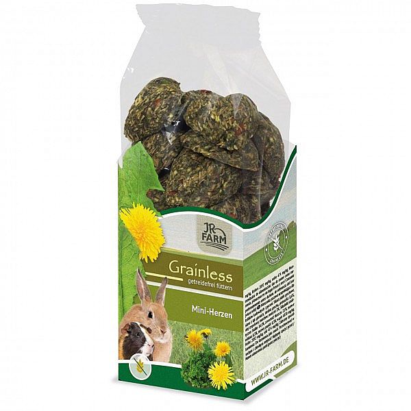 fe0986bc3f3073fd4d7fc2d9e60b8f991e8852e3 JR Grainless mini srdiečka 150g – Obrázok 1