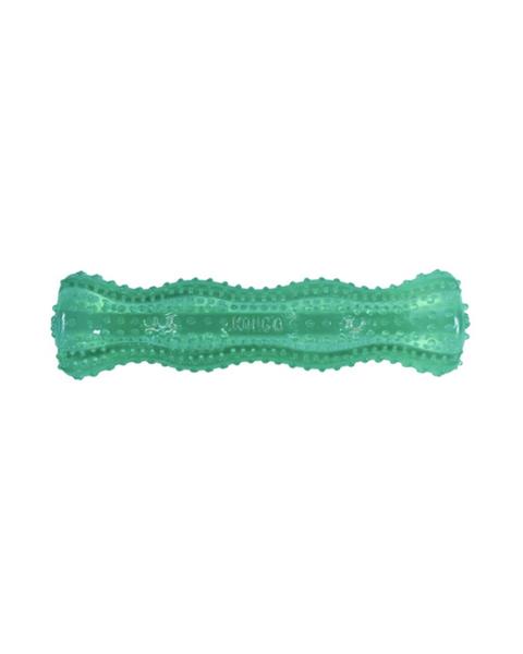 obc022535-1660736079 Hračka Kong Dog Squeezz Dental Tyč, plniaca, modro-zelená, guma termoplastická, M – Obrázok 1